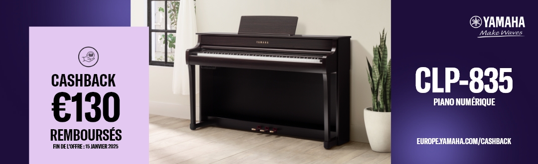 PROMO RENTREE 2024 YAMAHA PIANO CLP835